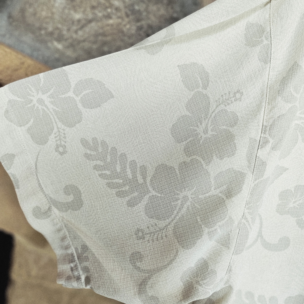 Tommy Bahama Beige Floral Button Down Shirt - Picture 3 of 6